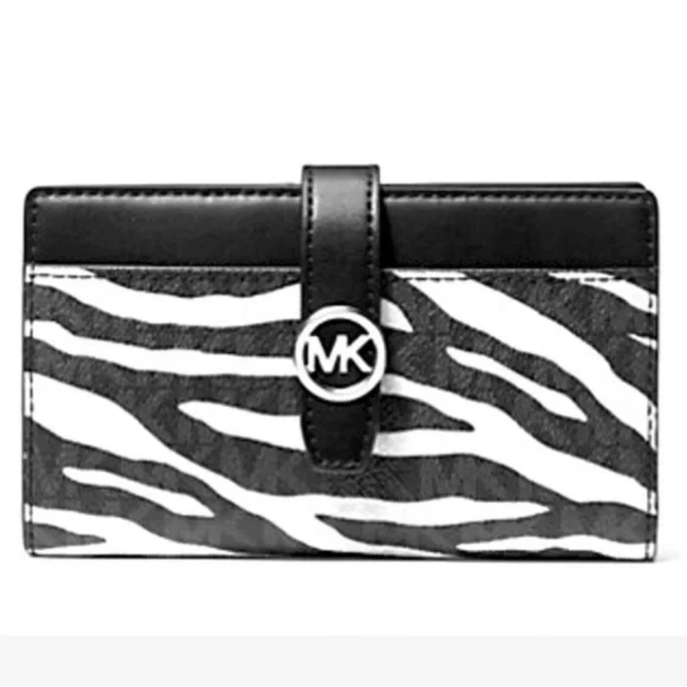 Michael Kors Greenwich Medium
Zebra Signature Logo Bifold - Picture 2 of 6